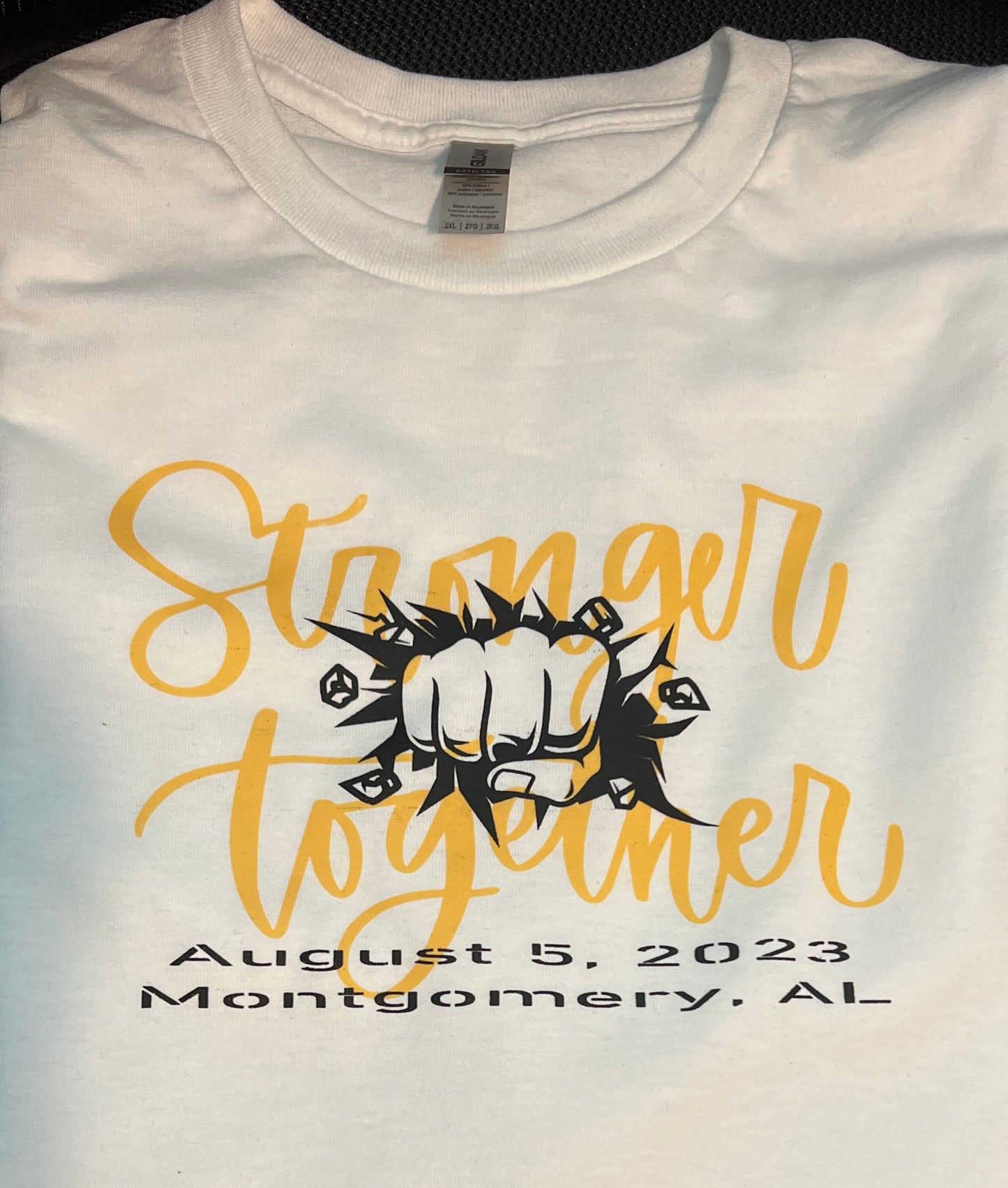 Stronger Together T-shirt -White